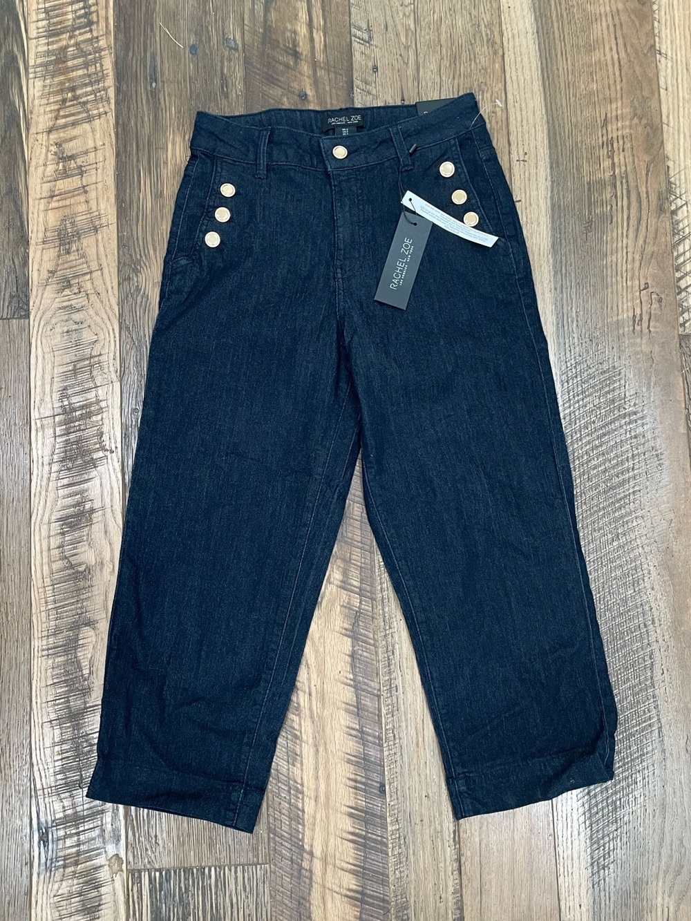 NWT Rachel Zoe Sailor Cropped jeans Wm 2
